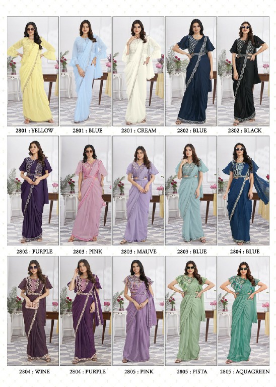 Jivora Minutes Wholesale Ready To Wear Designer Ethnic Sarees