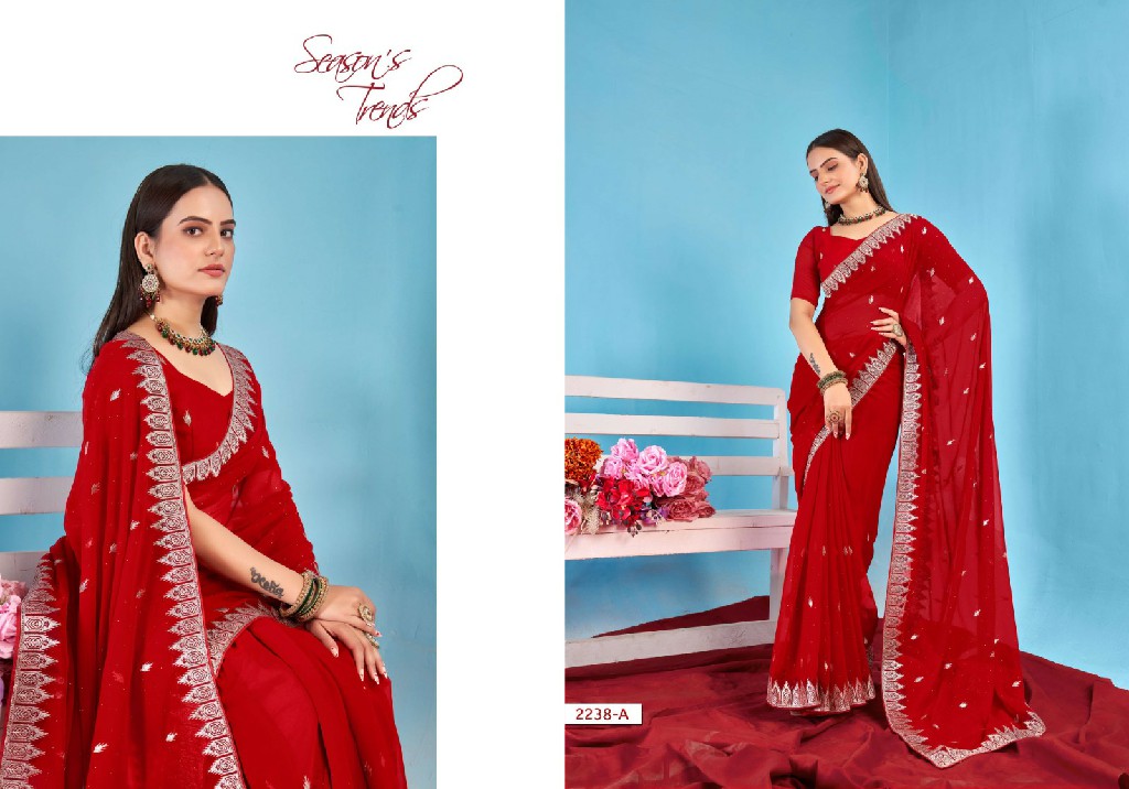 Jayshree D.no 2238A To 2238D Wholesale Designer Ethnic Sarees