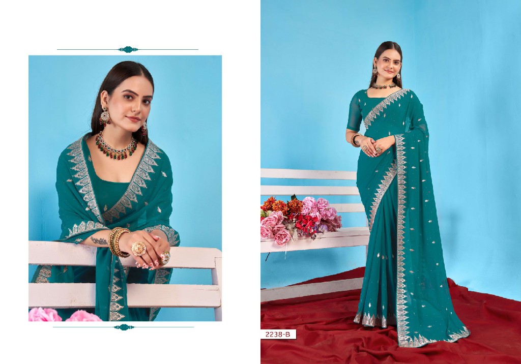 Jayshree D.no 2238A To 2238D Wholesale Designer Ethnic Sarees