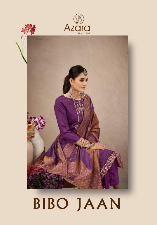 Radhika Bibo Jaan Wholesale Pure Zam Cotton With Embroidery Dress Material