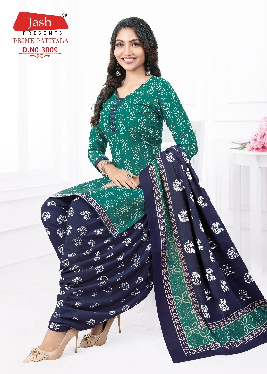 Jash Prime Patiyala Vol-3 Wholesale Patiyala Printed Dress Material