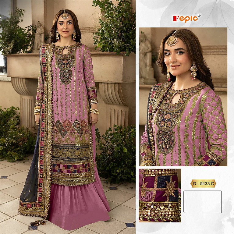 Fepic Rosemeen D-5433 Wholesale Indian Pakistani Salwar Suits