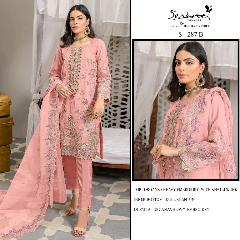 Serine S-287 Wholesale Indian Pakistani Salwar Suits