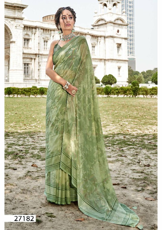 Vallabhi Kimora Vol-6 Wholesale Georgette Fabric Sarees