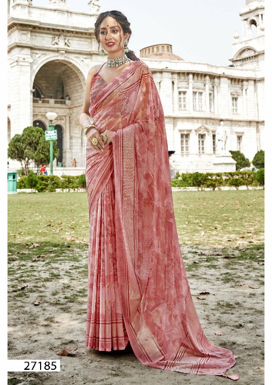 Vallabhi Kimora Vol-6 Wholesale Georgette Fabric Sarees