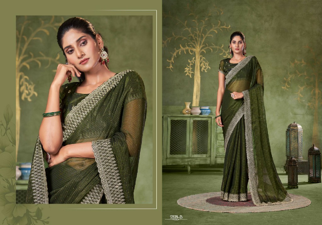 Jayshree D.no 2128A To 2128D Wholesale Shimmer Lining Function Wear Sarees