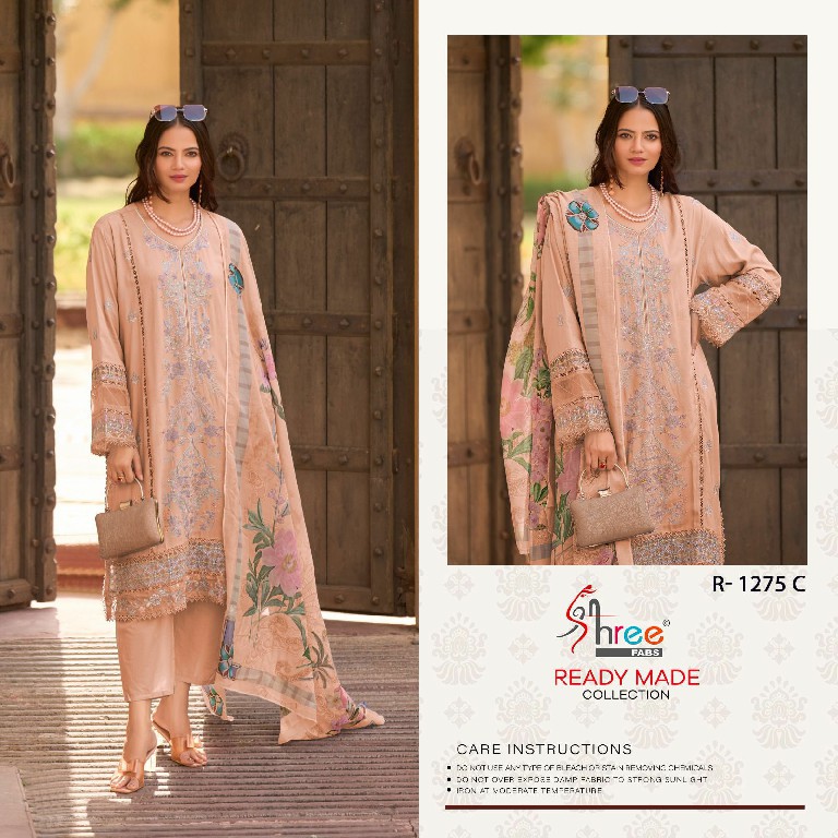Shree Fabs R-1275 Wholesale Readymade Pakistani Concept Suits