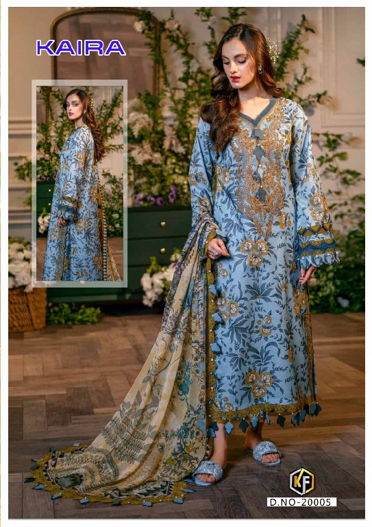 Keval Fab Kaira Vol-20 Wholesale Exclusive Karachi Collection Dress Material