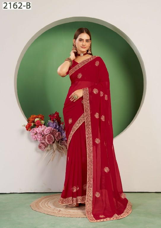 Jayshree D.no 2162A To 2162D Wholesale Georgette Ethnic Sarees