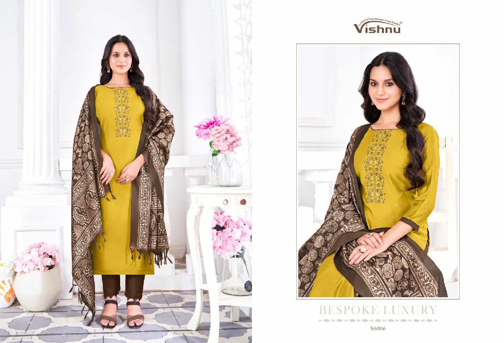 EVANKA VOL 7 BY VISHNU ROMAN SILK BEAUTIFUL DESIGNER CLASSIC SALWAR SUIT MATERIAL