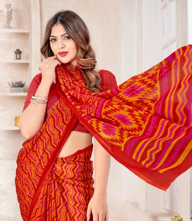 Ruchi Star Chiffon Vol-167 Wholesale Chiffon Fabric Printed Sarees