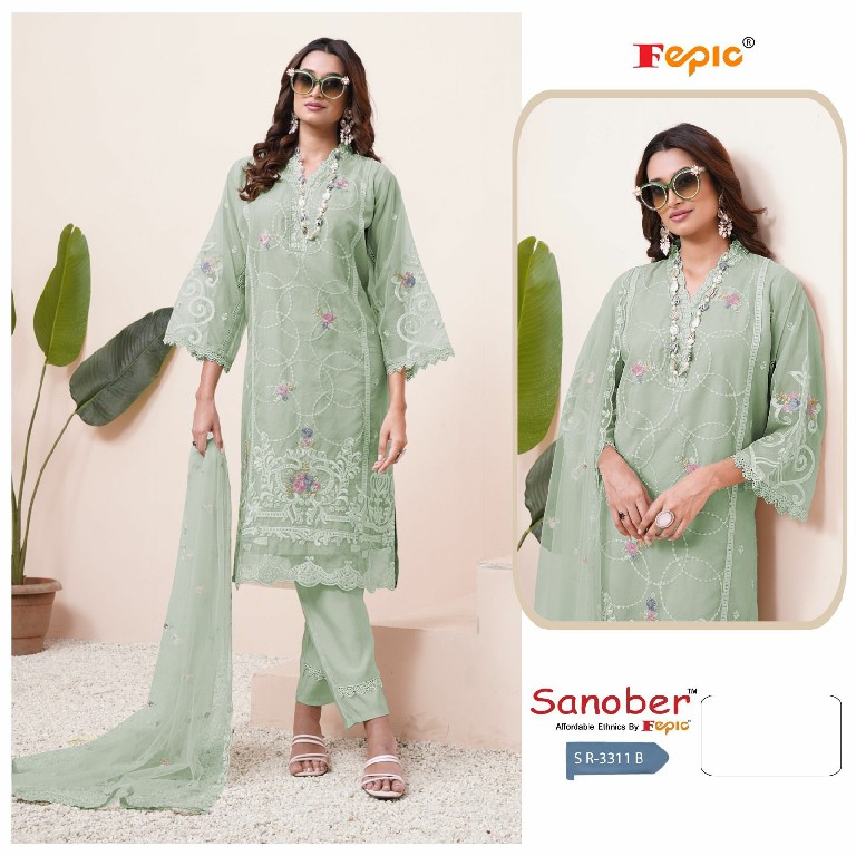 Fepic Sanober SR-3311 Wholesale Readymade Indian Pakistani Suits