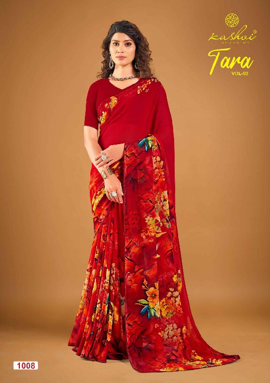 Kashvi Tara Vol-2 Wholesale Weightless With Swarovski Lace Sarees