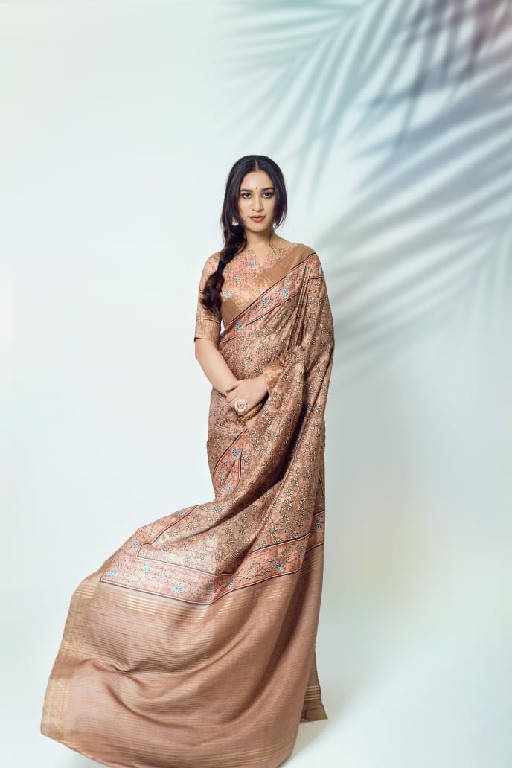 Rajpath Ajrakh Silk Wholesale Soft Kotha Silk Ethnic Sarees Collection