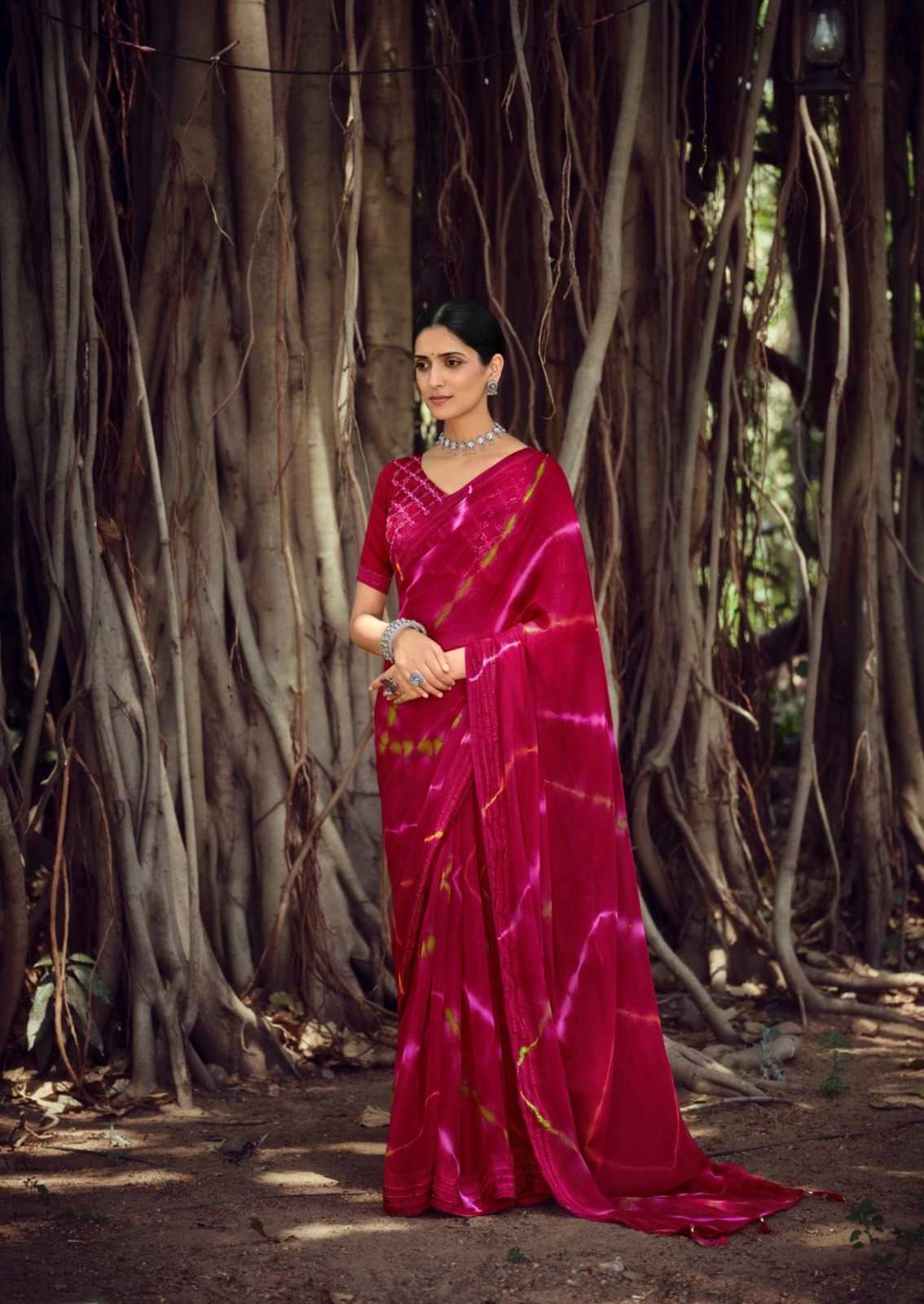 SANSKAR SHIVAKARI FESTIVAL LOOK BRIGHT SIMMER PETTERN SAREE EXPORTS