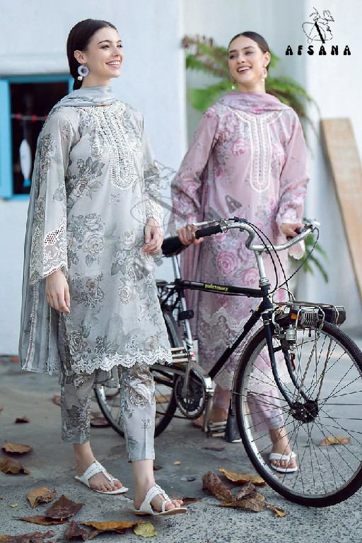 Afsana Karachi Lawn 02 Wholesale Readymade Indian Pakistani Suits Combo