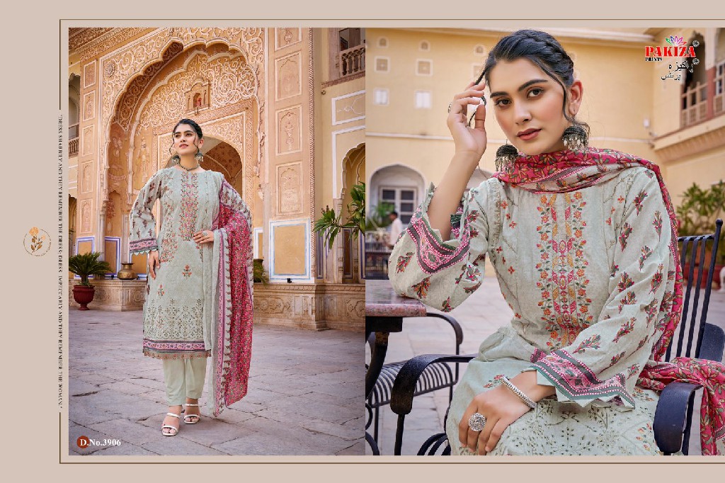 Pakiza Shamaera Vol-39 Wholesale Heavy Bored Work Dress Material