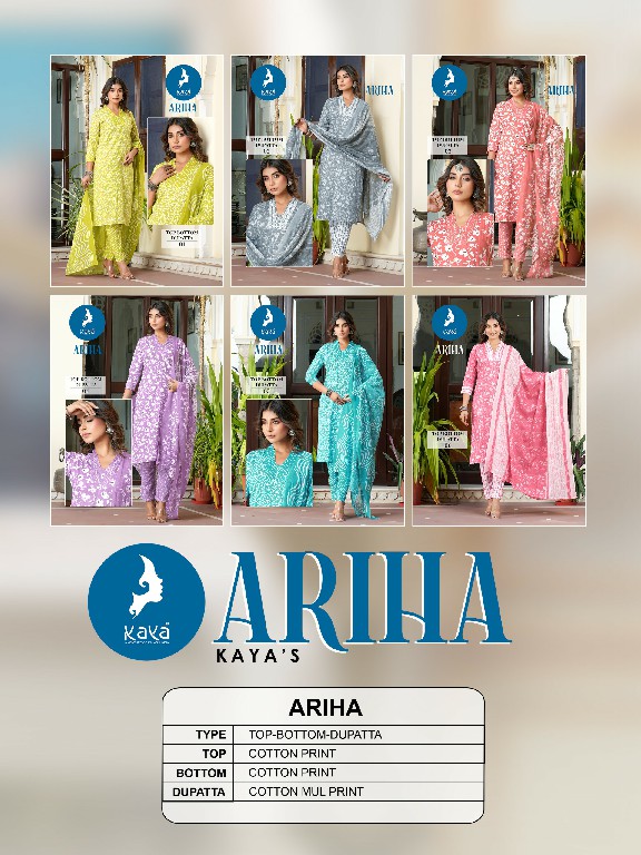 Kaya Ariha Wholesale 3 Piece Concept With Straight Cut Suits