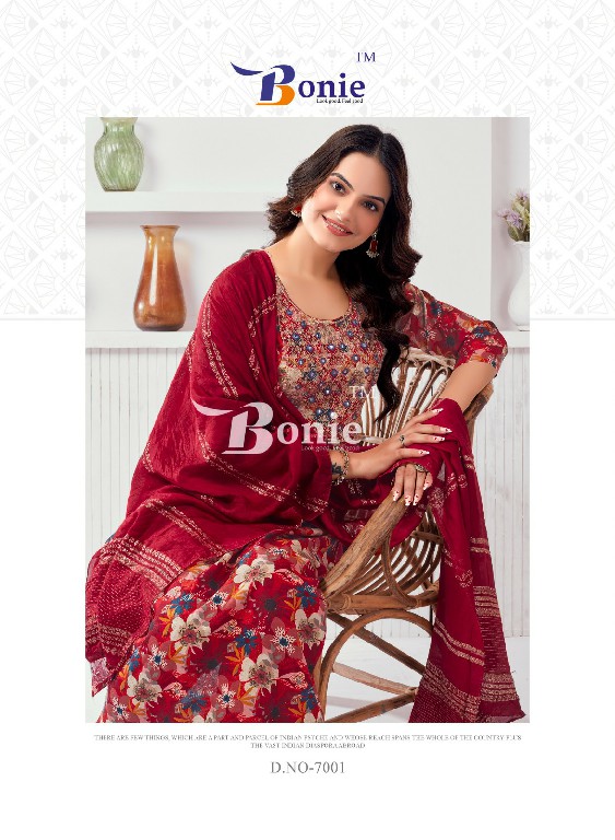 BONIE LAUNCH NAYRA VOL 7 RAYON AMAZING PRINTS NAYRA PATTERN FULL STITCH SALWAR SUIT