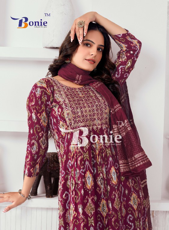 BONIE LAUNCH NAYRA VOL 7 RAYON AMAZING PRINTS NAYRA PATTERN FULL STITCH SALWAR SUIT