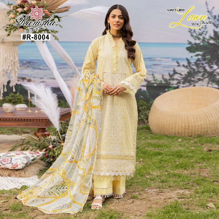 Ramsha Adan Libas Lawn Wholesale Indian Pakistani Suits