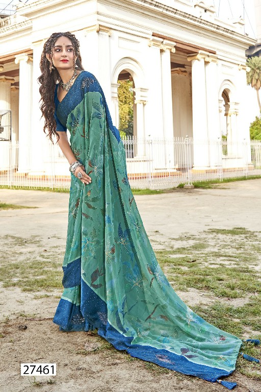 ANNARA VOL 5 BY VALLABHI PRINT GEORGETTE WITH FANCY SWAROVSKI WORK SAREES CATALOG