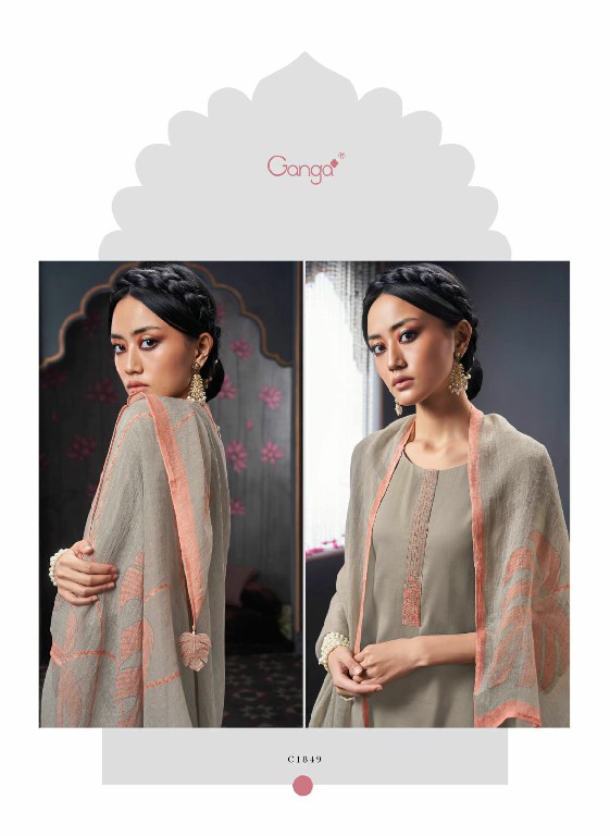 Ganga Nadine Wholesale Premium Cotton With Hand Work Salwar Suits