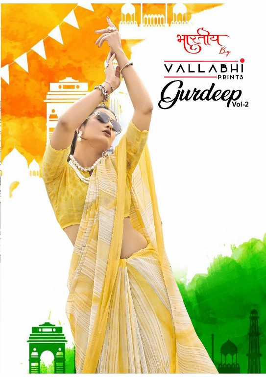 Vallabhi Gurdeep Vol-2 Wholesale Georgette Ethnic Sarees