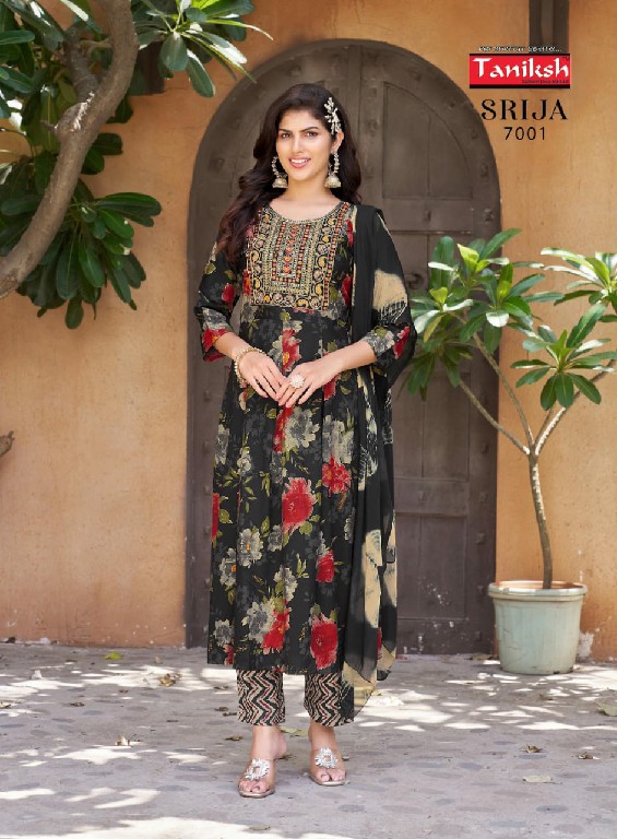 TANIKSH SRIJA VOL 7 FULL STITCH ANARKALI KURTI PANT DUPATTA COLLECTION