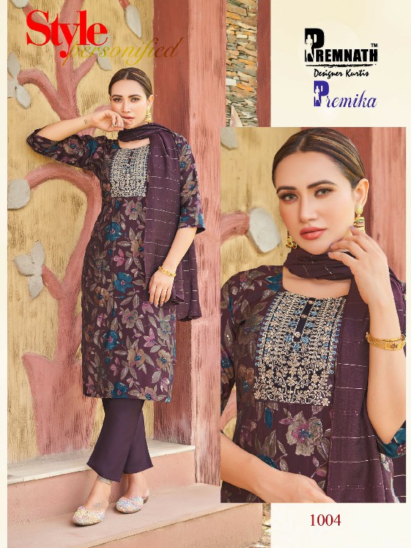 Premnath Premika Wholesale Readymade Modal Chanderi Salwar Suits