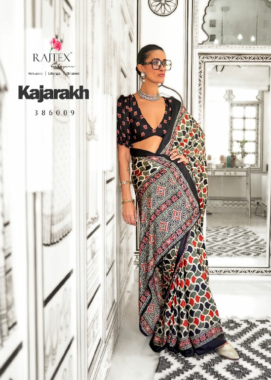 Rajtex Kajarakh Wholesale Satin Crepe Function Wear Sarees