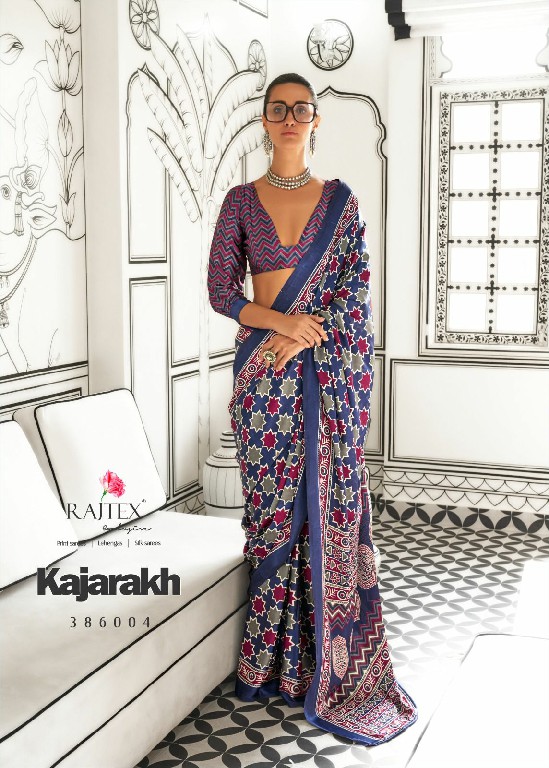 Rajtex Kajarakh Wholesale Satin Crepe Function Wear Sarees