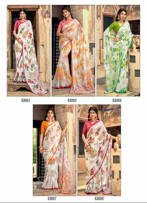 Kashvi Urvi Wholesale Weightless Fabrics Indian Sarees