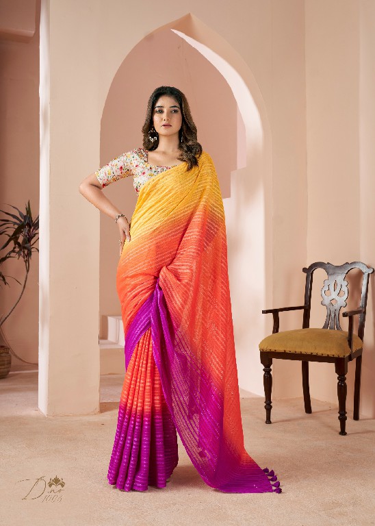 SR Sarees Grassy Wholesale Shaded Print With Linen Ethnic Sarees