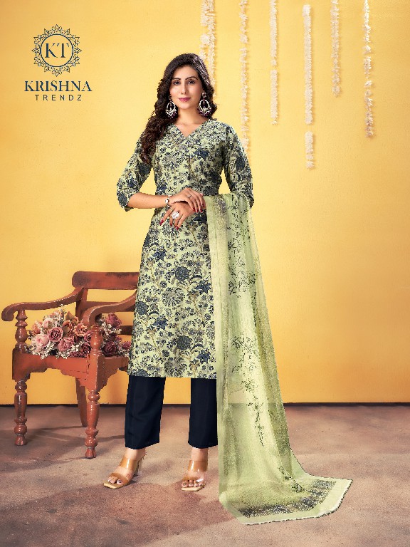 Krishna Trendz Palavi Wholesale Readymade 3 Piece Salwar Suits