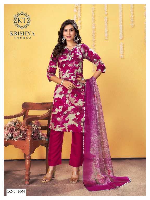 Krishna Trendz Palavi Wholesale Readymade 3 Piece Salwar Suits