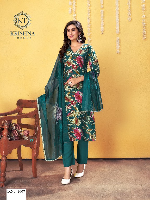 Krishna Trendz Palavi Wholesale Readymade 3 Piece Salwar Suits