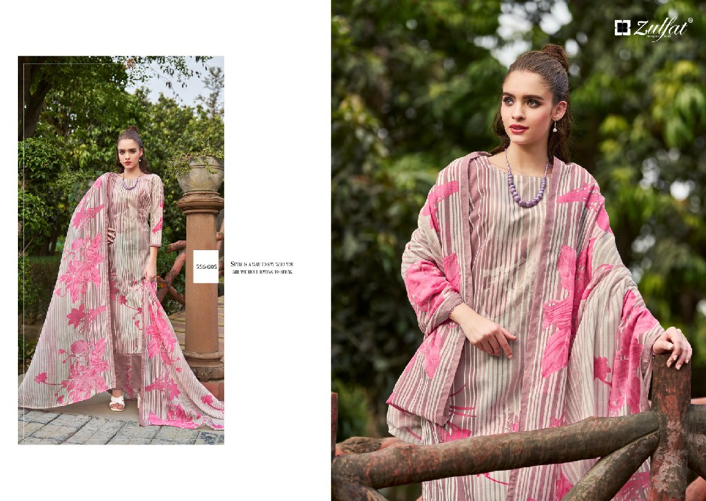 ZULFAT MARYAM VOL 5 POPULAR DESIGN COTTON EXCLUSIVE PRINT KURTI PANT WITH DUPATTA