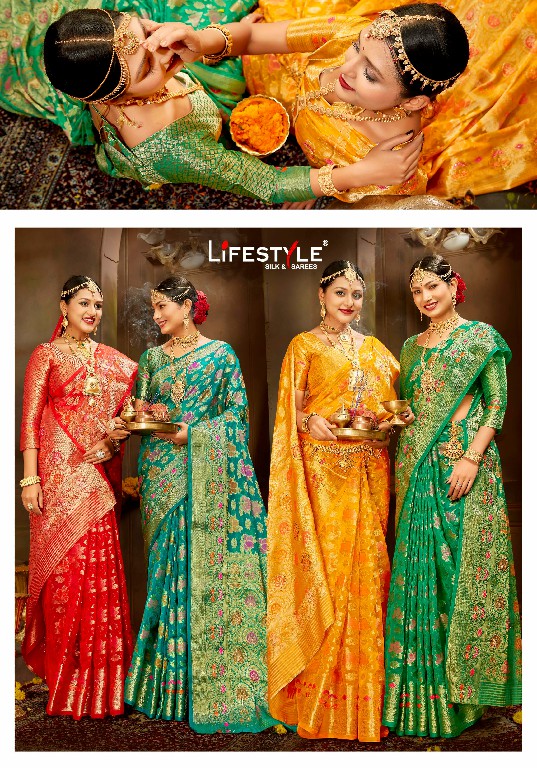 Lifestyle Royal Heritage Vol-3 Wholesale Ethnic Sarees