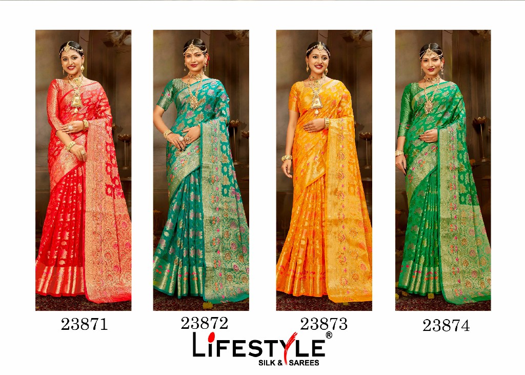 Lifestyle Royal Heritage Vol-3 Wholesale Ethnic Sarees