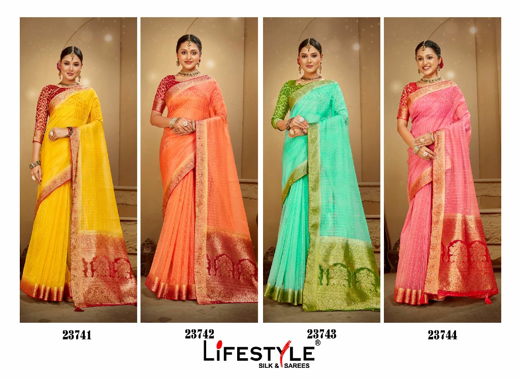 Lifestyle Jasleen Vol-2 Wholesale Ethnic Sarees