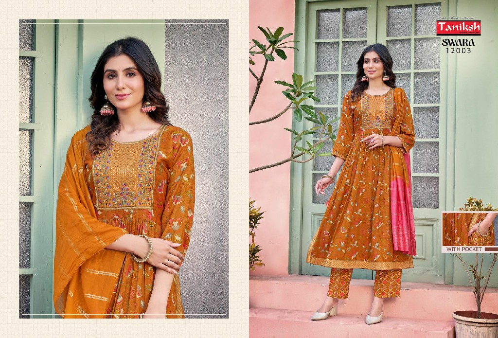 TANIKSH SWARA VOL 12 READYMADE NAYRA CUT SALWAR KAMEEZ