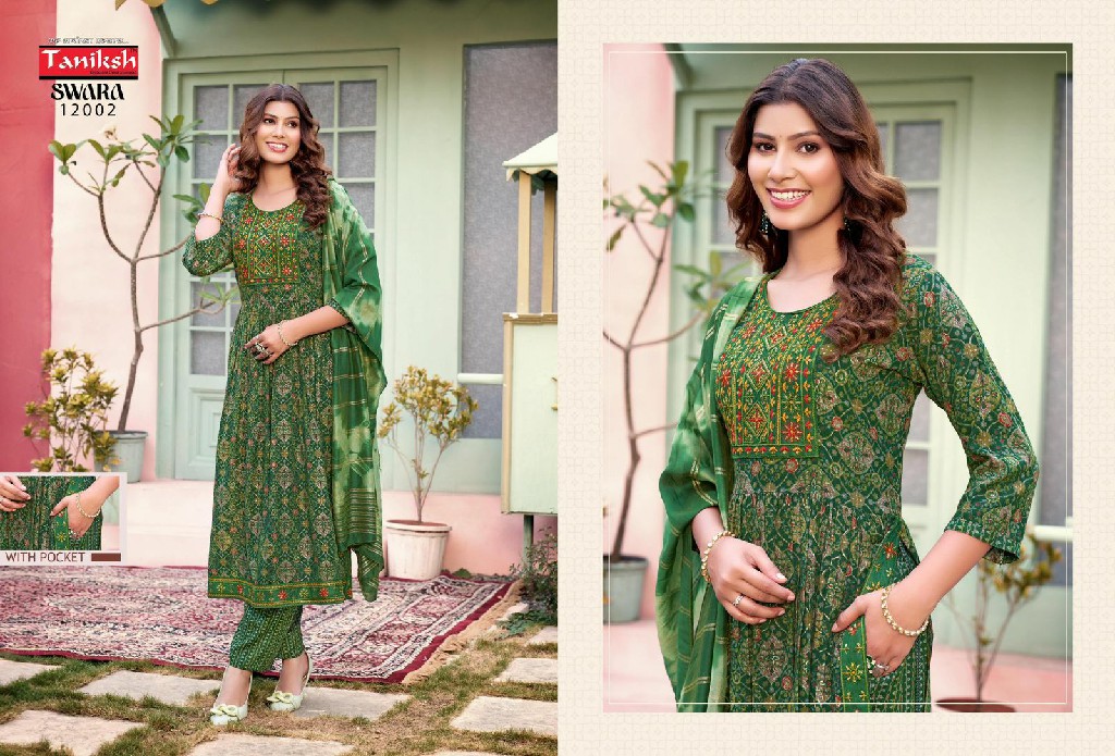 TANIKSH SWARA VOL 12 READYMADE NAYRA CUT SALWAR KAMEEZ