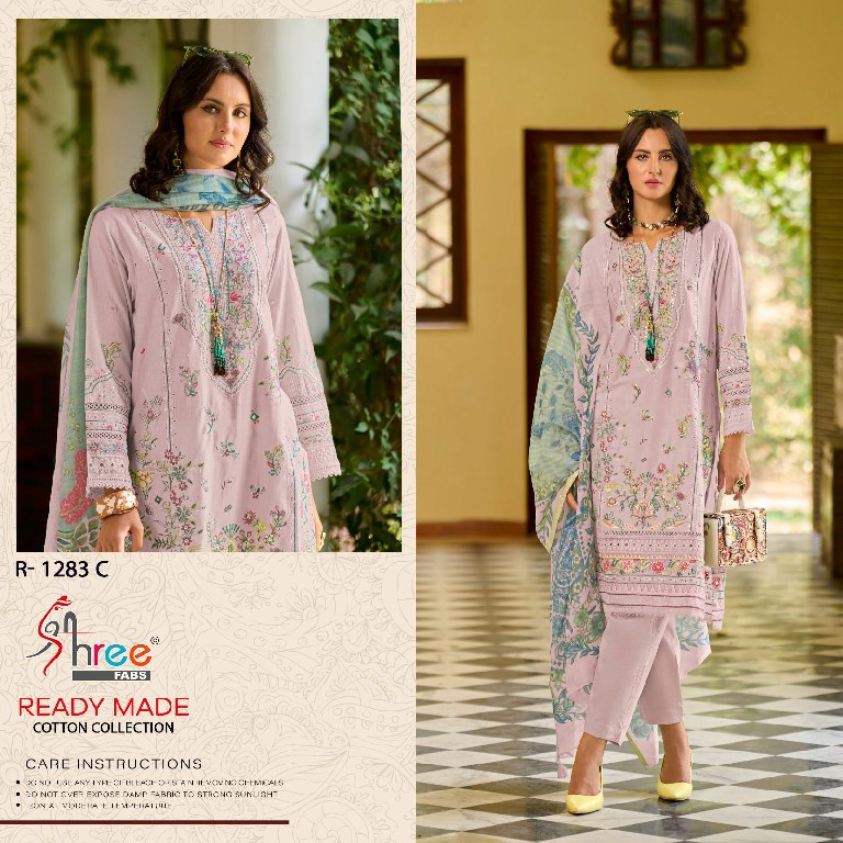 Shree Fabs R-1283 Wholesale Readymade Indian Pakistani Salwar Suits