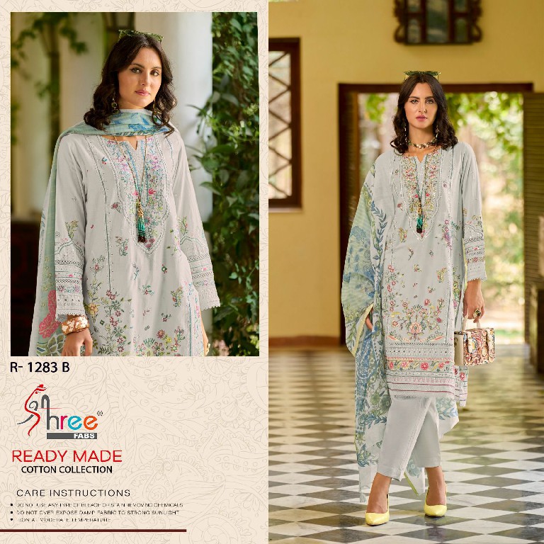 Shree Fabs R-1283 Wholesale Readymade Indian Pakistani Salwar Suits