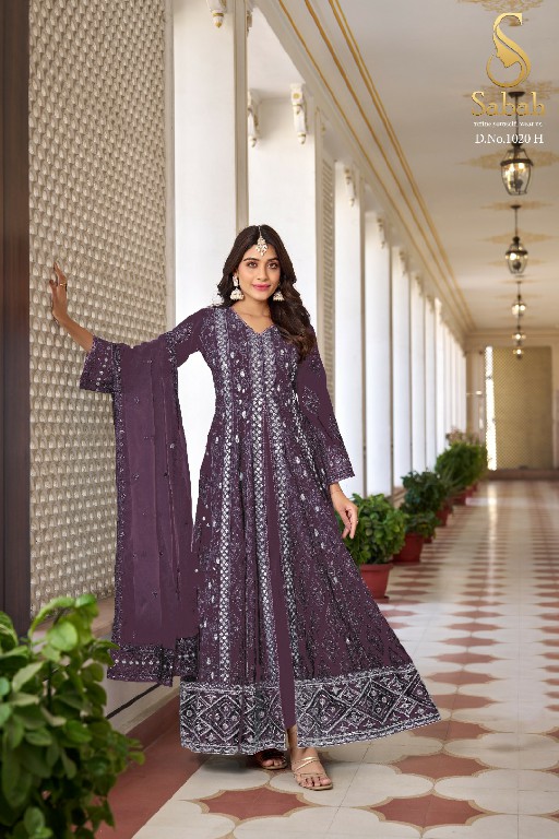 Sabah Ruhani 1020 Colour Plus Wholesale Designer Designer Salwar Suits