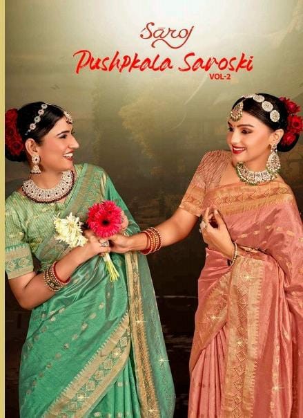 Saroj Pushpkala Saroski Vol-2 Wholesale Soft Silk Sarees