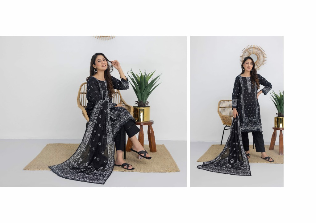 Regalia Salina Black And White Chapter Vol-3 Collection Pakistani Suits