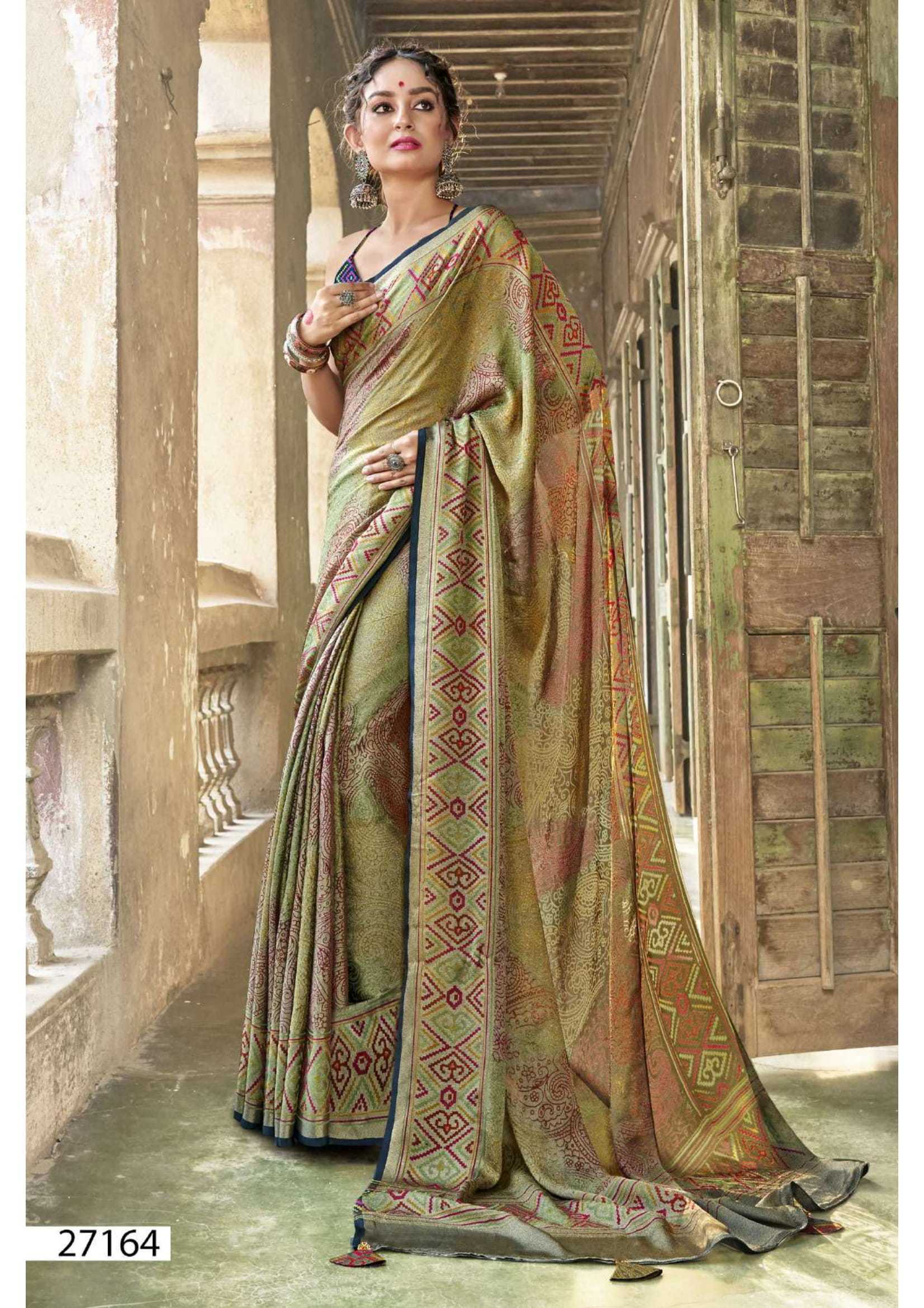 VALLABHI PRINTS BLESSINGS VOL 4 EXCLUSIVE DESIGN BRASSO SAREE EXPORTS