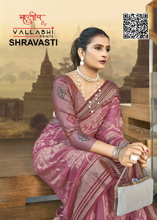 Vallabhi Shravasti Wholesale Brasso Fabrics Indian Sarees